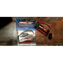 2 nieuwe Carrera accu's 7,4 volt