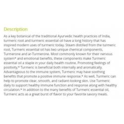 doTERRA Turmeric / Kurkuma 15ml - nieuw