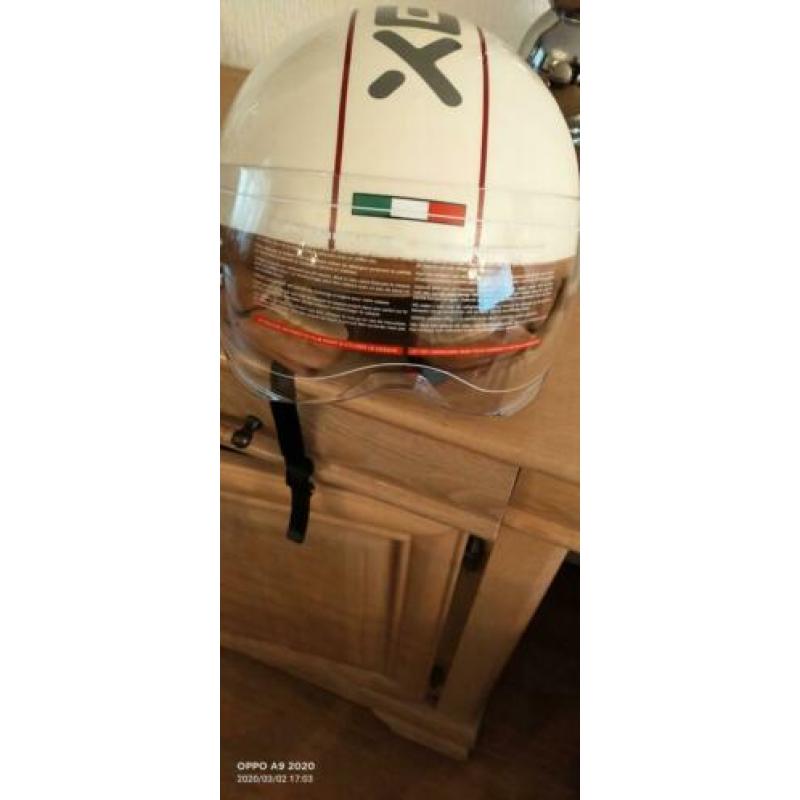 Helm scooter MAAT M nieuw met hoes