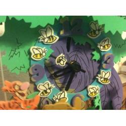 Walt Disney Winny the Pooh quartz pendulum clock