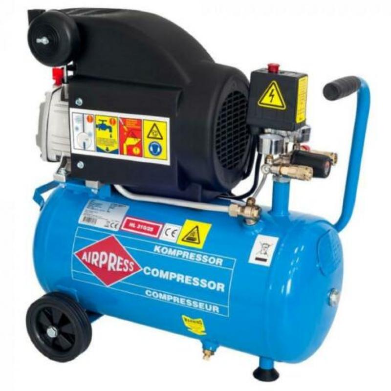 Airpress HL 310-25 met 6 delige luchtset