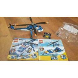 Lego 4995 Creator 3 in 1 helikopter/vliegtuig/boot 4495