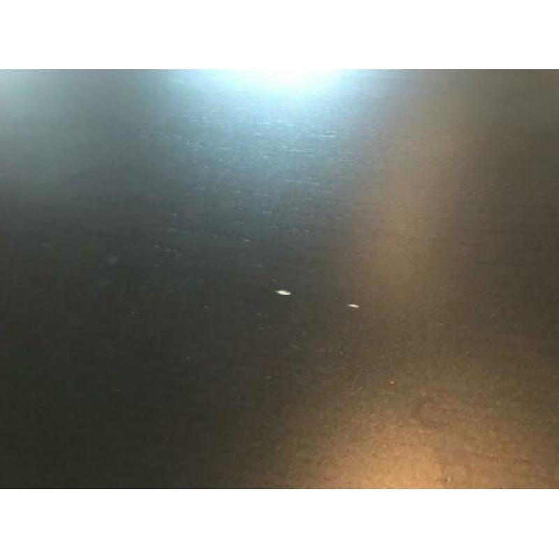 Eettafel Bjursta donker bruin-zwart 175cm/217,5cm/260cm