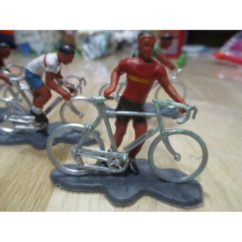 miniatuur wielrenners