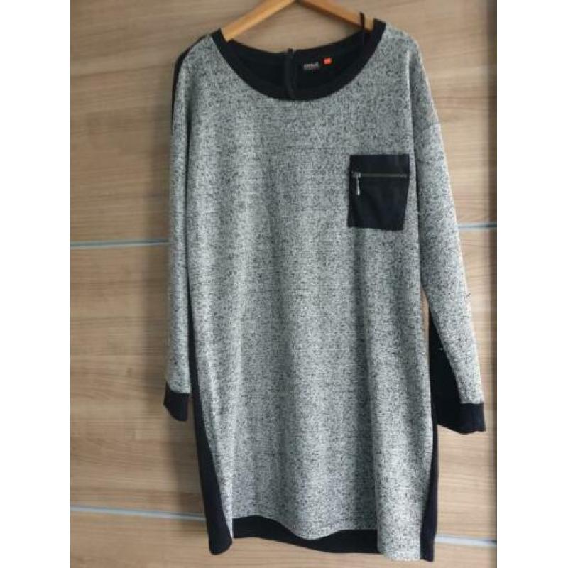 Dames jurk Zwart gemêleerd Only Zgan