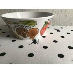 Blond Amsterdam ‘Fruit & Veggies’ kom melamine