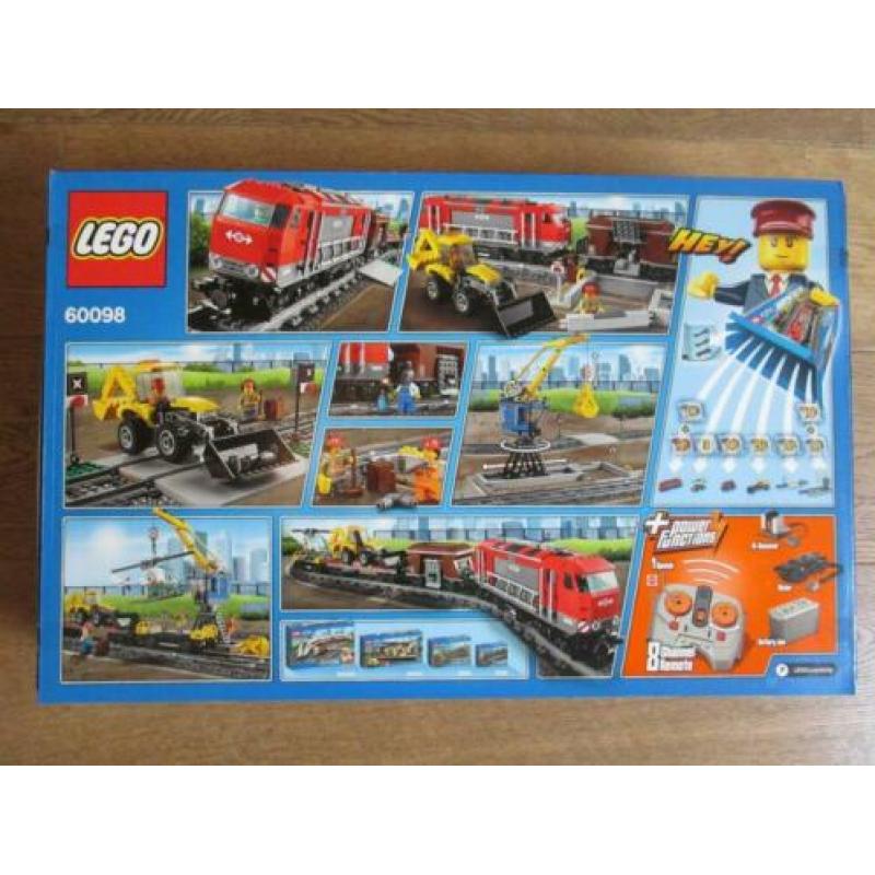 LEGO City * Heavy-Haul Train / Zware Vrachttrein 60098 Nieuw