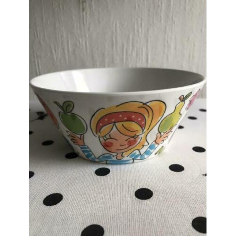 Blond Amsterdam ‘Fruit & Veggies’ kom melamine