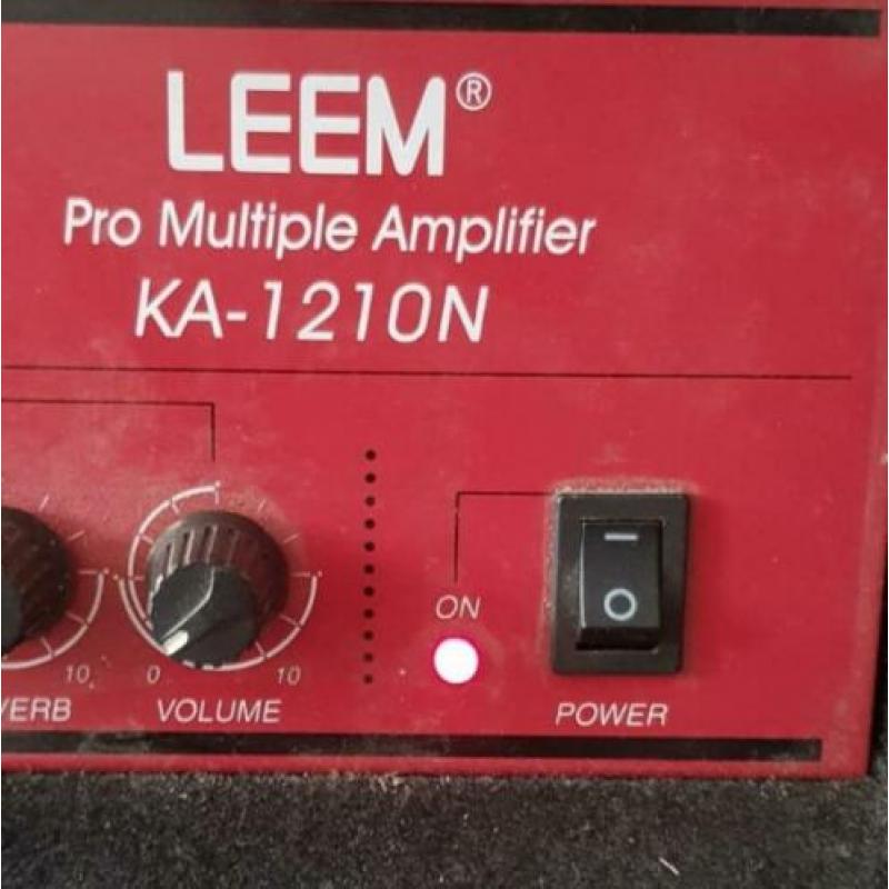 Leem versterker KA-1210N (Moet nu weg!)