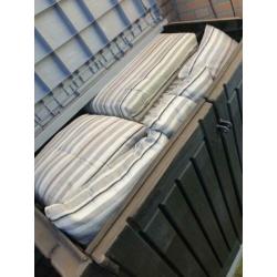 Grote lounge set tuinmeubelen met kussenset