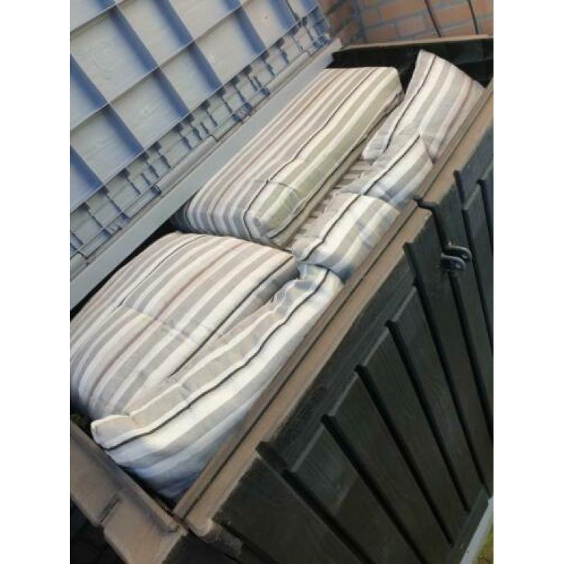 Grote lounge set tuinmeubelen met kussenset