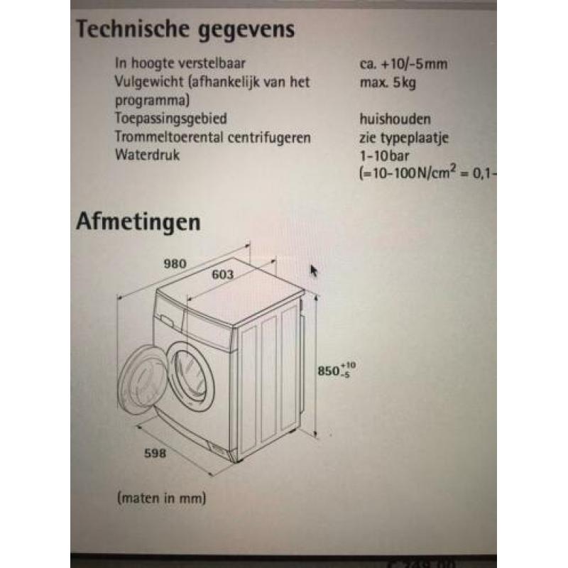 Wasmachine AEG Lavamat