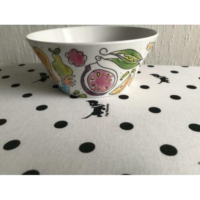 Blond Amsterdam ‘Fruit & Veggies’ kom melamine