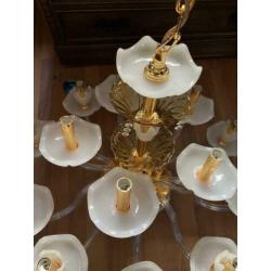 Exclusieve kroonluchter 24k verguld