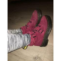 Doctor Martens masha bordeaux rood, maat 38