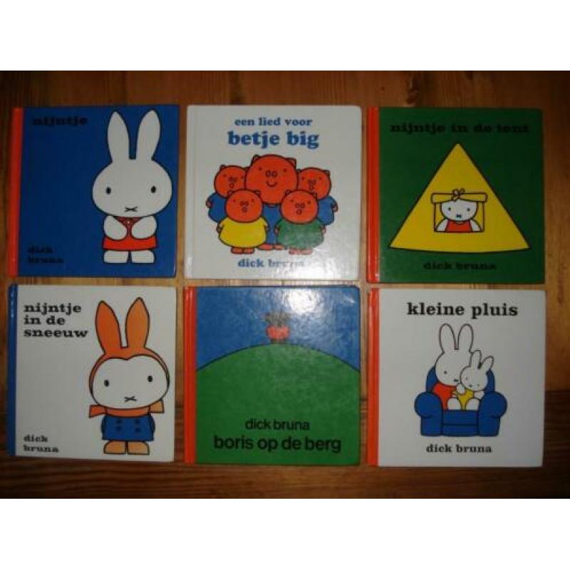 6 Nijntje Boeken, in goede staat!