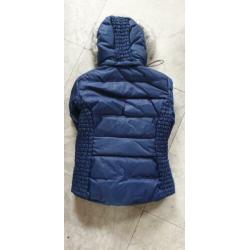 Blauwe ski jas Lutha M