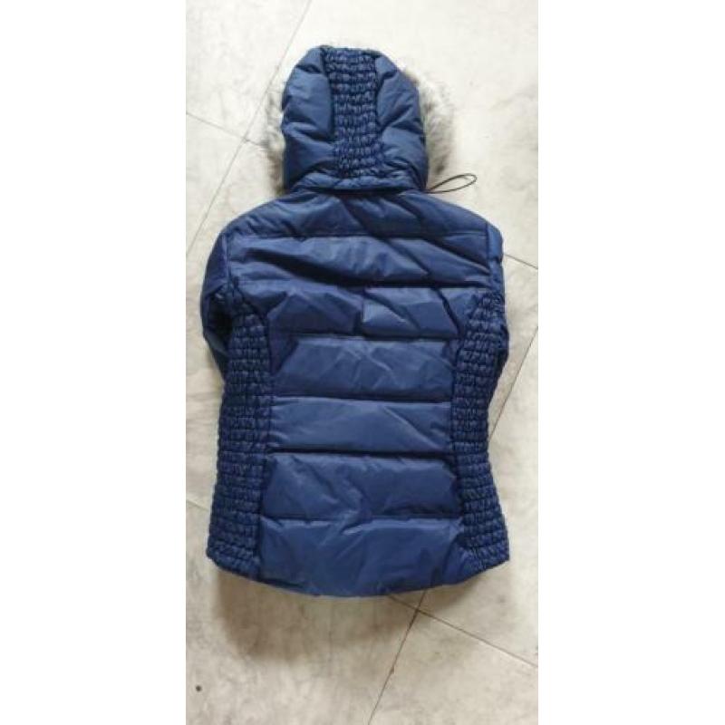 Blauwe ski jas Lutha M