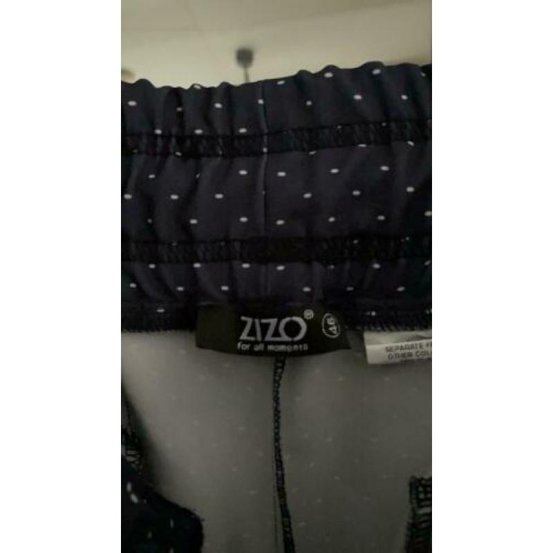 Broek Zizo met mooie print, maat 46