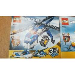 Lego 4995 Creator 3 in 1 helikopter/vliegtuig/boot 4495