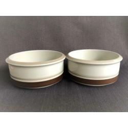 Arabia Finland Pirtti Drie Vintage Grote Kommen, Mid Century