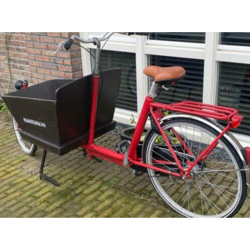 Prachtige Prachtige bakfiets te koop. Met versnellingen.