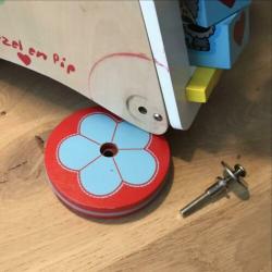 Loopwagen Woezel en Pip