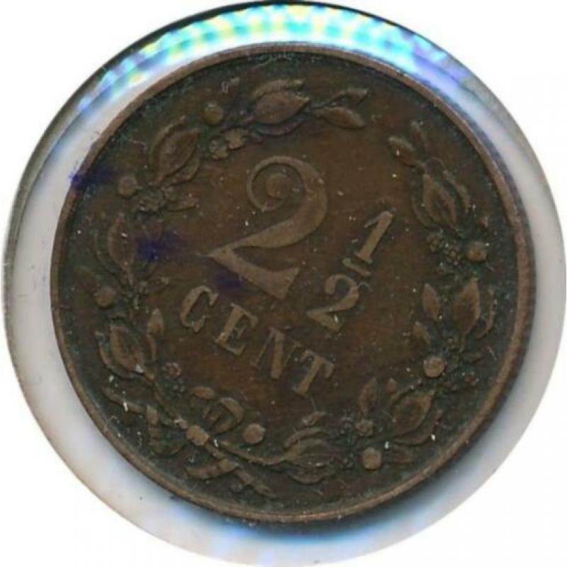 Prijslijst 2,5 Cent 1877-1941