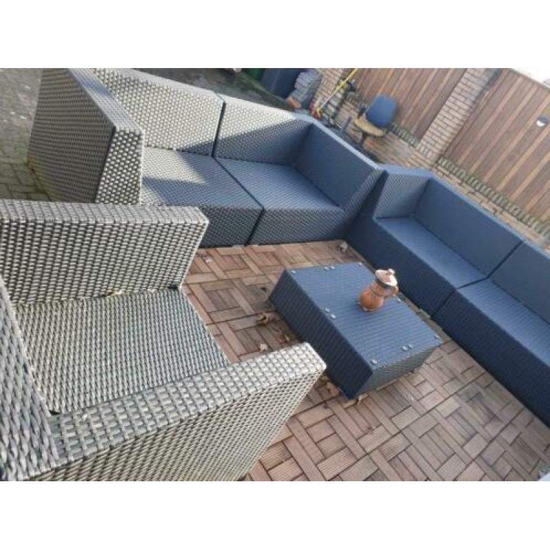 Grote lounge set tuinmeubelen met kussenset