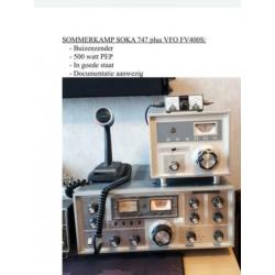 Compleet zendstation HF/VHF/UHF