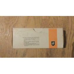 Vintage oude vouwfilters 200 stuks 9 cm doorsnede