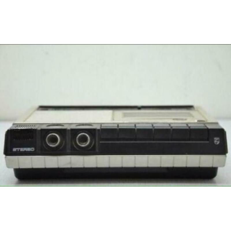 Vintage cassette Philips 2415 stereo cassette recorder
