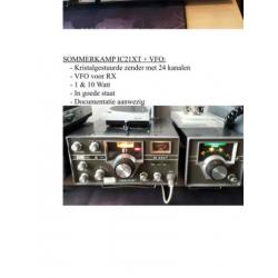 Compleet zendstation HF/VHF/UHF