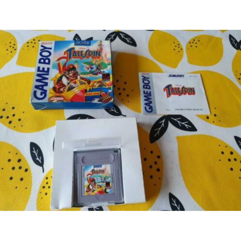 Nintendo Game Boy cib Talespin