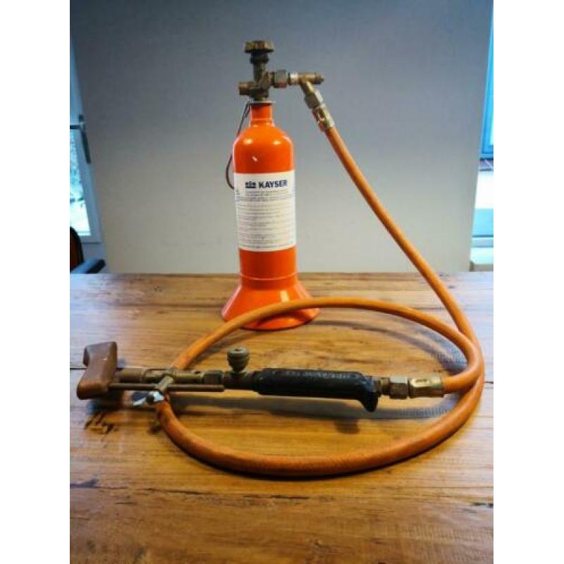 Kayser brander gasfles soldeerbout karweifles propaan