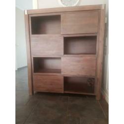 Kast acacia schuifdeuren