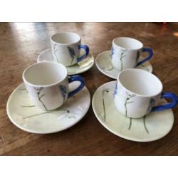 Gien France Alice 4 espresso kop met schotel
