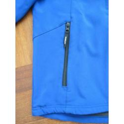 Kobaltblauwe soft shell jas van ICEPEAK mt 152 (tussenjas)