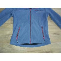 Nord Cape Norwegian Outdoor Blauw/Roze Softshell Jas Maat S