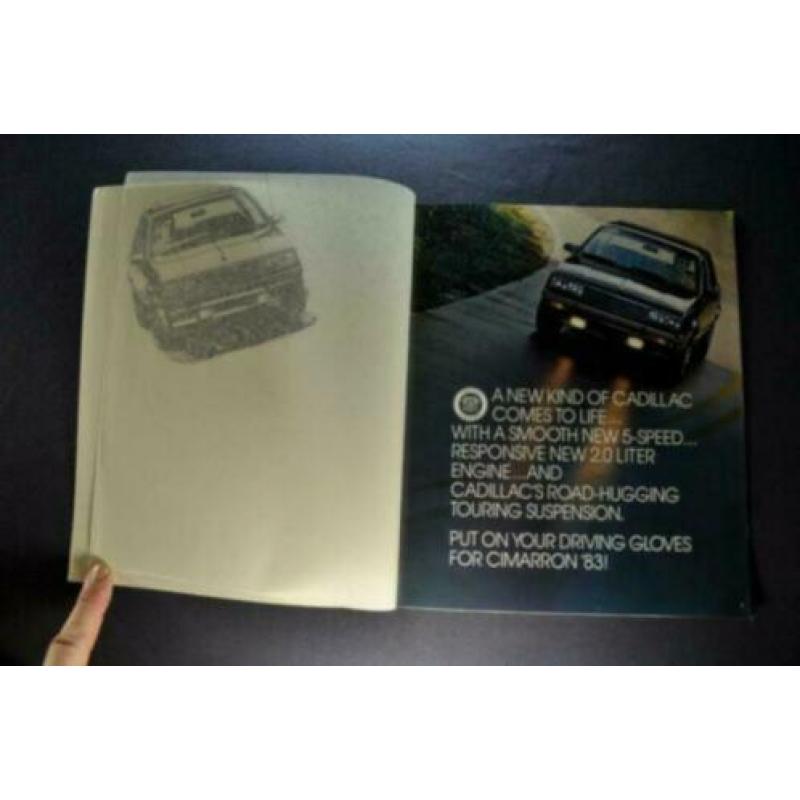 1983 Cadillac Cimarron Brochure USA