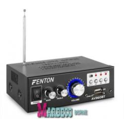 Mini versterker, Bluetooth, USB, SD, MP3, AV360BT