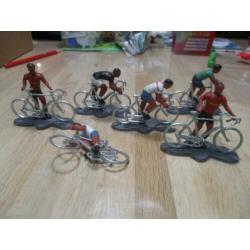 miniatuur wielrenners