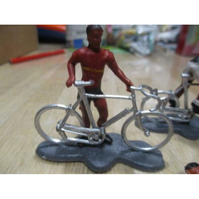 miniatuur wielrenners