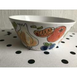Blond Amsterdam ‘Fruit & Veggies’ kom melamine