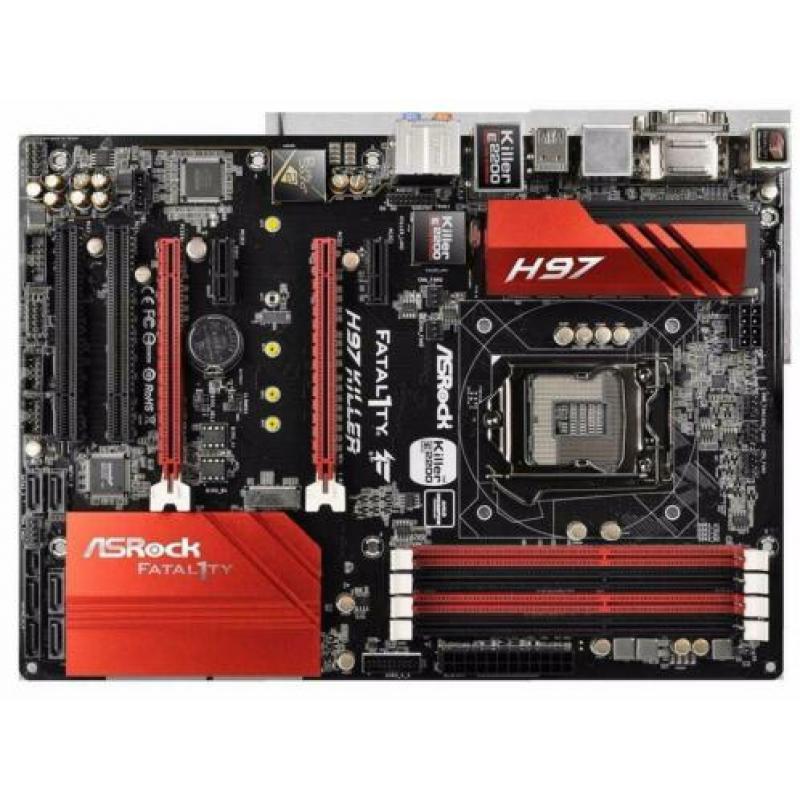 ASRock Fatal1ty H97 Killer | 4x DDR3 | ATX | LGA 1150 | Laat