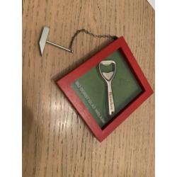 Heineken opener bij Dorst glas inslaan origineel