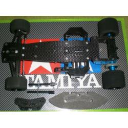 Tamiya F103GT chassis met alle mogelijke Optie onderdelen