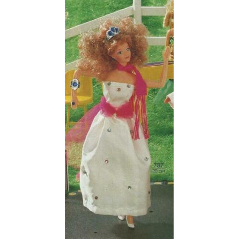 FEESTKLEDING patronen voor BARBIE, SKIPPER en KEN