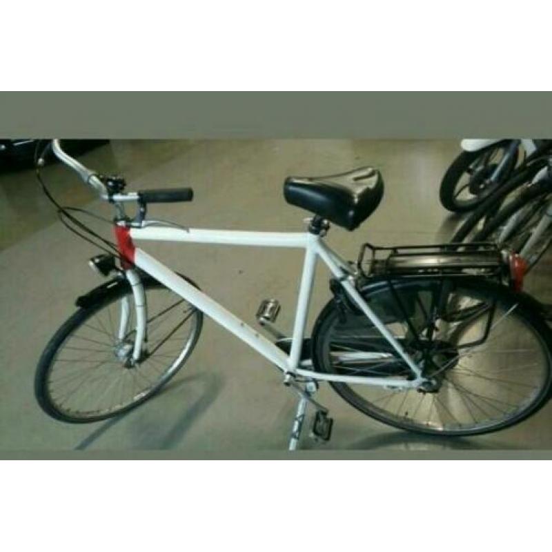 Uno heren fiets dikke frame met 7 versnelling