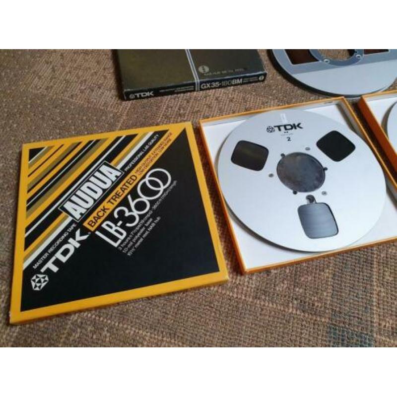 TDK bandrecorder banden 26cm